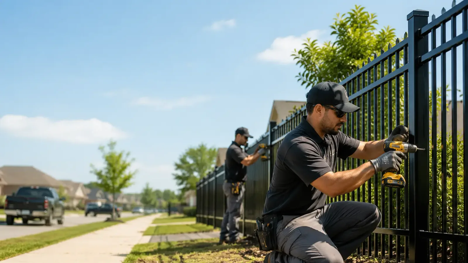 Metal Fence Installation in Ruby, SC